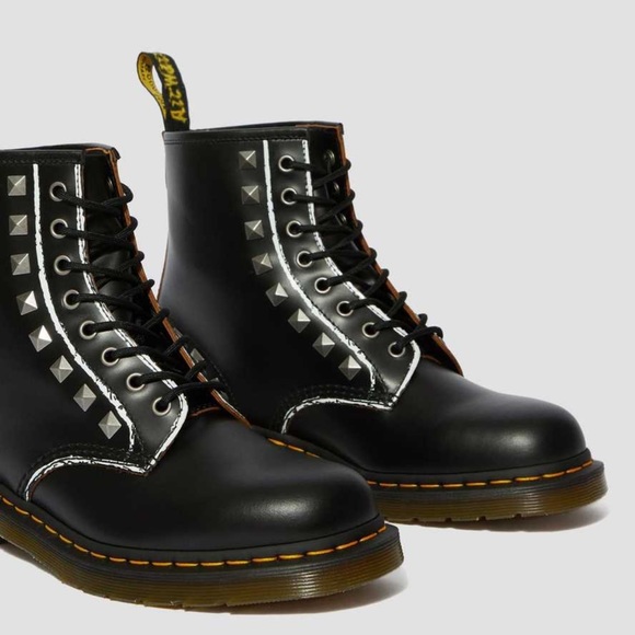 Dr. Martens Shoes - 🆕Dr.Martens 1460 Stud Lace-Up Boots Size 8